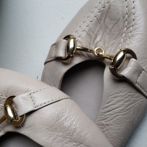 Carmela Women's Chic Beige Pointed Toe Slingback Flat Leather Loafers. NWT - Picture 10 of 14